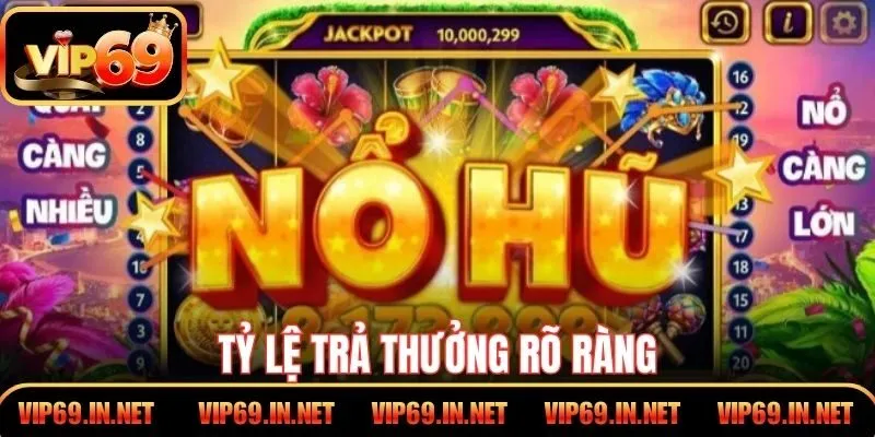 Nổ Hũ Thần Tài VIP69 Lựa Chọn Săn Thưởng Vô Cùng Uy Tín Tỷ lệ trả thưởng rõ ràng